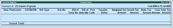 GSTR-3B Reports to File GST Returns in Tally.Erp9